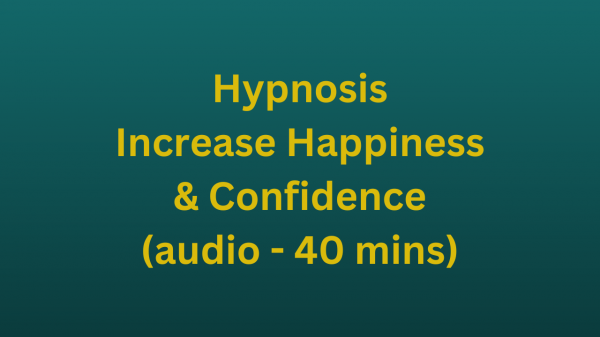 Cover of Hypnosis Audio Meditation: Increase Happiness & Confidence