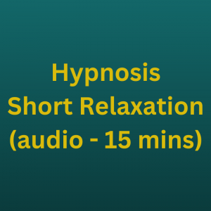 Short Relaxation (audio - 15 mins)