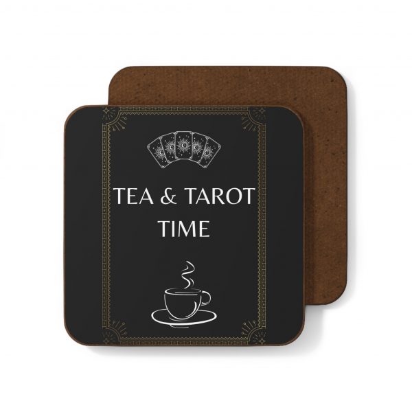 Tea and Tarot Time Coaster